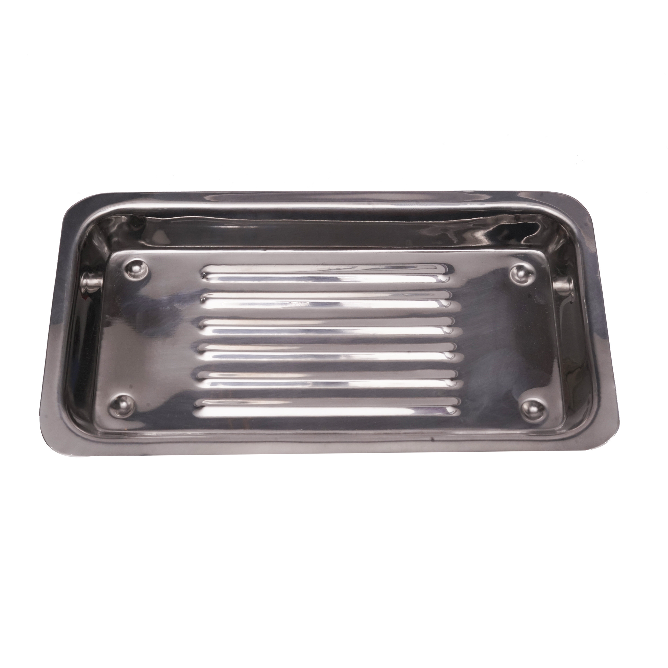 Nirmala Dental Stainless Steel Instrument Tray Without LID